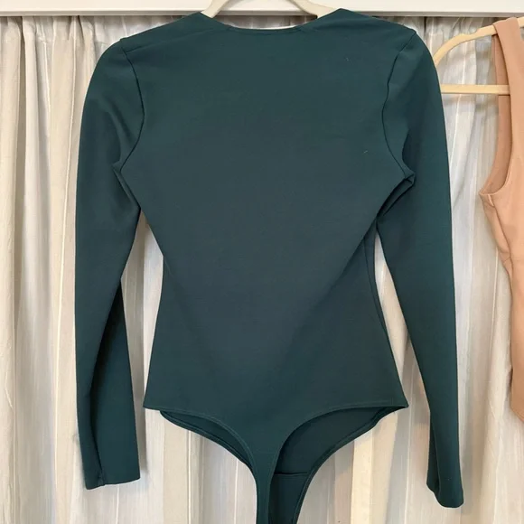 Abercrombie & Fitch Soft Collection Bodysuits 3-Pack Minimalist Neutral Bundle S - Picture 9 of 10